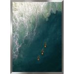 ARS LONGA Obraz kajaki i fala 149-GM1  Külső méret 53x73 - ARS-15-41-201-4030