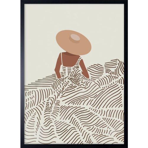 ARS LONGA Obraz woman in a dress II 149-06  Külső méret 53x73 - ARS-15-41-201-5324  