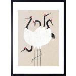 ARS LONGA Obraz żurawie zen 149-06  Külső méret 53x73 - ARS-15-41-201-5456  