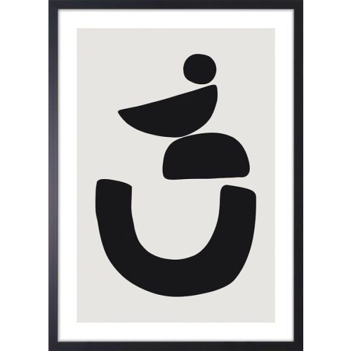 ARS LONGA Obraz falling shapes 149-06  Külső méret 53x73 - ARS-15-41-201-5723  