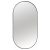 ARSLonga LUSTRO OWALNE 40/80 CZARNE - ARS-SCANDI4080-C