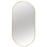 ARSLonga LUSTRO OWALNE 60/120 ZŁOTE - ARS-SCANDI60120-ZS
