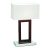 Endon Lighting Portal wood table lamp