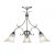 Endon Hardwick 3lt pendant - ED-144-3AS