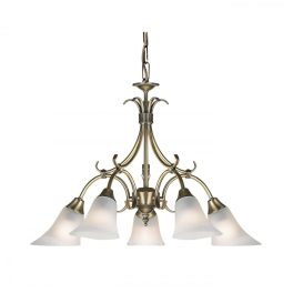 Endon Hardwick 5lt pendant - ED-144-5AN
