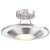 ENDON Firenz 1lt Flush Satin chrome plate & clear/frosted glass 120W R7s tungsten (118mm) - ED-387-30SC