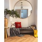 ENDON Lambeth 4lt Pendant Antique brass plate & clear glass 4 x 40W E14 candle - ED-69455