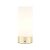 ENDON Dara 1lt Table Brushed brass plate & opal glass 40W E14 candle - ED-69520