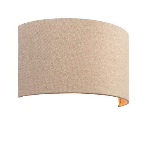 ENDON Obi 1lt Wall Natural linen 40W E27 GLS - ED-70335