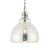 ENDON Darna 1lt Pendant Bright nickel plate & mercury glass 15W LED E27 - ED-73569