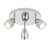 ENDON Porto 3lt Spot Chrome plate & clear glass 3 x 5W LED GU10 - ED-73692