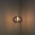 ENDON Dimitri 1lt Pendant easyfit Grey glass with bubbles 40W E27 or B22 GLS - ED-73976