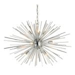 ENDON Lena 9lt Pendant Chrome plate 9 x 3W LED G9 - ED-76350