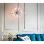 ENDON Lena 9lt Pendant Chrome plate 9 x 3W LED G9 - ED-76350