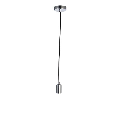 ENDON Studio 1lt Pendant Chrome plate 60W E27 GLS - ED-76573