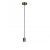 ENDON Urban 1lt Pendant Antique brass plate 60W E27 GLS - ED-76587