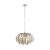 ENDON Delphine 3lt Pendant Silver leaf 3 x 40W E14 candle - ED-76678