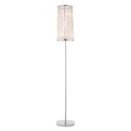  ENDON Sophia 3lt Floor Chrome plate & clear crystal 3 x 28W G9 clear capsule - ED-76723