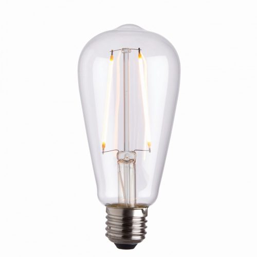 Endon E27 LED filament pear 2w clear - ED-77106