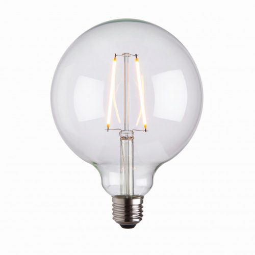 ENDON E27 LED filament globe 1lt Accessory Clear glass 2W LED E27 Warm White - ED-77110