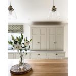 ENDON Hansen 1lt Pendant Antique brass plate & clear glass 40W E27 GLS - ED-77272