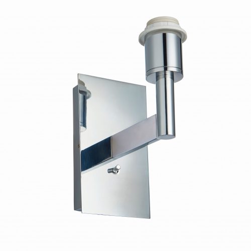 Endon Lighting Owen USB chrome wall lamp