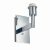 Endon Lighting Owen USB chrome wall lamp