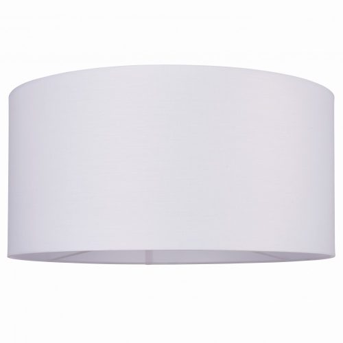ENDON Cylinder 1lt Shade Vintage white fabric 60W E27 or B22 GLS - ED-77515