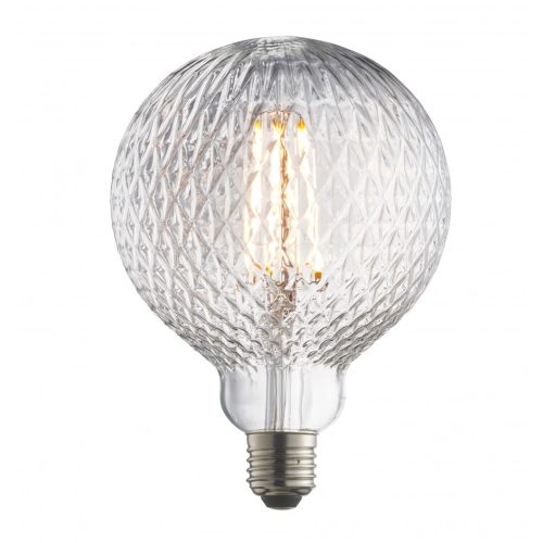 ENDON Facet 1lt Accessory Clear glass 4W LED E27 Warm White - ED-80182