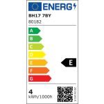 ENDON Facet 1lt Accessory Clear glass 4W LED E27 Warm White - ED-80182