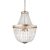 ENDON Celine 5lt Pendant Rose gold paint & clear glass 5 x 40W E14 golf - ED-81913
