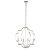 ENDON Garland 4lt Pendant Polished nickel plate & clear crystal 4 x 40W E14 candle - ED-81915