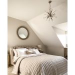 ENDON Miro 9lt Pendant Satin nickel plate & clear crystal 9 x 6W LED E14 - ED-81917