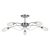 Endon Mercury 5lt semi flush - ED-9009-5SC