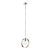 ENDON Hoop 1lt Pendant Brushed nickel plate 40W E27 GLS - ED-90454