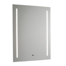   ENDON Nero 1lt Wall Mirrored glass & matt silver paint 9.8W LED (SMD 2835) Cool White - ED-91833
