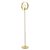 ENDON Hoop 1lt Floor Brushed brass plate 40W E27 GLS - ED-91934