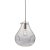 ENDON Utopia 1lt Pendant Clear glass & chrome plate 40W E27 GLS - ED-94521