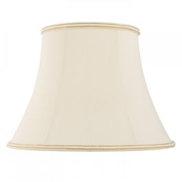   ENDON Celia 1lt Shade Cream fabric 60W E27 or B22 GLS - ED-CELIA-20