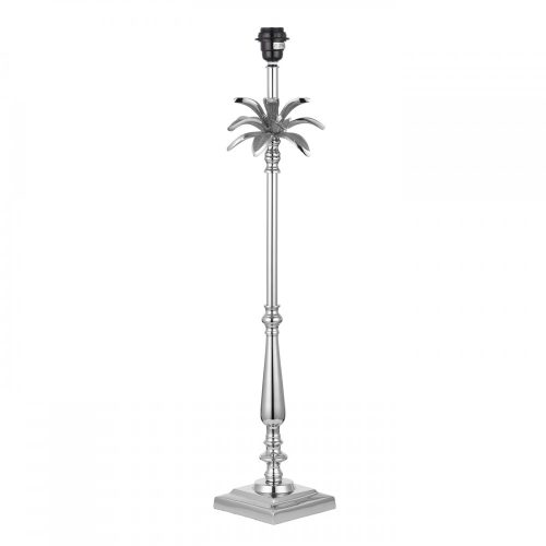 ENDON Leaf 1lt Table Polished nickel plate 60W E27 GLS - ED-EH-LEAF-TL-L