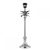 ENDON Leaf 1lt Table Polished nickel plate 60W E27 GLS - ED-EH-LEAF-TL-S