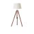 ENDON Tripod 1lt Floor Sheesham wood & solid brass 60W E27 GLS - ED-EH-TRIPOD-FLDW