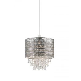 Endon Harewood Pendant shade - ED-NE-HAREWOOD-CH