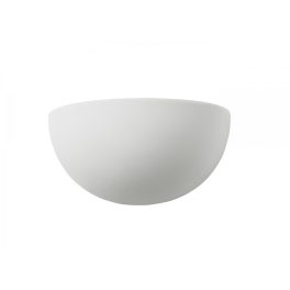   ENDON Pride 1lt Wall Unglazed ceramic 60W E27 GLS - ED-UG-WB-A