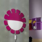 Eglo Fali E27 1x60W rózsaszín/szat bura Leonie - EG-92149