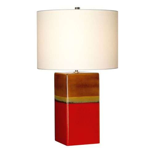 Elstead Alba piros asztali lámpa (ELS-ALBA-TL-ROUGE)