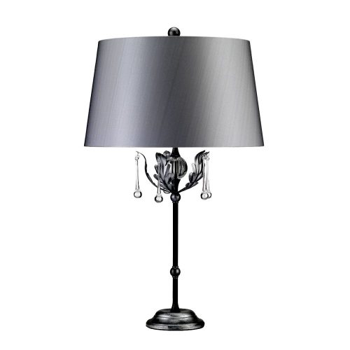 Elstead AMARILLI ezüst-fekete asztali lámpa (ELS-AML-TL-BLK-SIL)