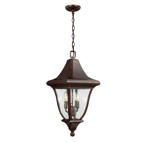 Elstead Oakmont bronze outdoor pendant