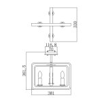 ELSTEAD QUENTIN - ELS-HK-QUENTIN-4P-A /KIFUTÓ!!/