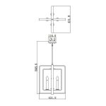 ELSTEAD QUENTIN - ELS-HK-QUENTIN-4P-B /KIFUTÓ!!/